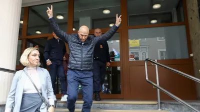 18.4.2025 Celje sojenje Janez Jan&scaron;a v zadevi Trenta.Foto: Luka Cjuha