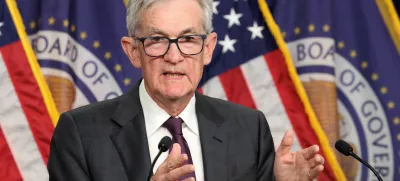 FILE PHOTO: U.S. Federal Reserve Chair Jerome Powell speaks during a press conference after a two-day meeting of the Federal Open Market Committee on interest rate policy, in Washington, U.S., January 29, 2025. REUTERS/Kevin Lamarque/File Photo