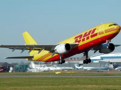 kuriska letalska po&scaron;ta DHL