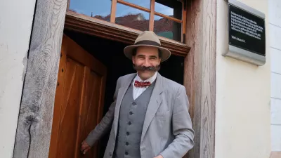 Vrhnika, po poteh Ivana Cankarja, Ivan Cankar, Na klancu, Damjan Debevec / Foto: Nata&scaron;a Bucik Ozebek