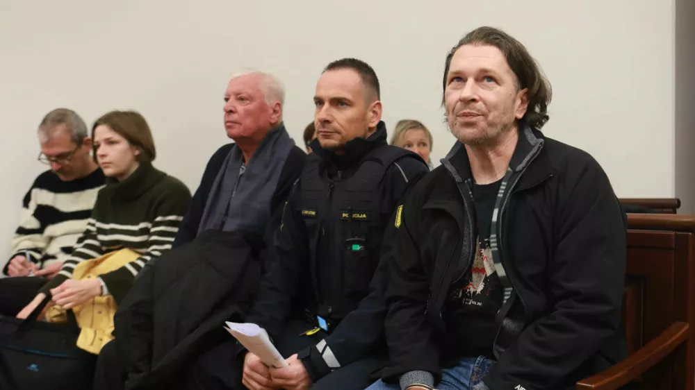 19.02.2025 - sodi&scaron;če, obtoženi Gregor FincFoto: Tomaž Skale