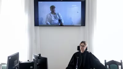 - 19.03.2025 - Obtoženi je Adnan Durmić - sojenje, sodnica, odvetnik//FOTO: Jaka Gasar