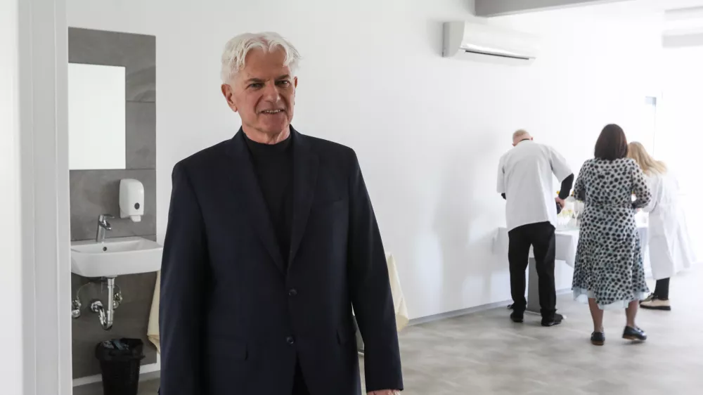 - Generalni direktor Univerzitetne psihiatrične klinike Ljubljana Bojan Zalar, - 05.02.2025. - Odprtje Dnevnega centra Univerzitetne psihiatrične klinike Ljubljana.//FOTO: Bojan Velikonja