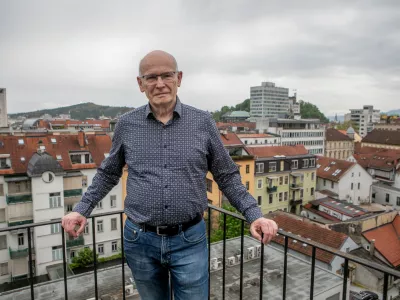 23.04.2025 - Mladen Dolar filozof, profesor in znanstveni svetnik na Oddelku za filozofijo Filozofske fakultete v LjubljaniFoto: Luka Cjuha
