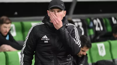 Matjaž Kek mlaj&scaron;i12.03.2025 Olimpija - Mura, 25. krog prve slovenske nogometne ligeFOTO: Nik Erik Neubauer