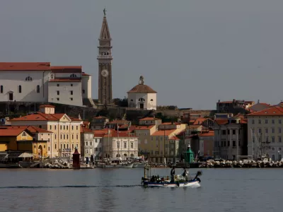 Piran- Slovensko morje - primorska - pomor&scaron;čaki -  ///FOTO: Tomaž SkaleOPOMBA: ZA OBJAVO V PRILOGI &ndash; DNEVNIKOV OBJEKTIV - REPORTAŽA