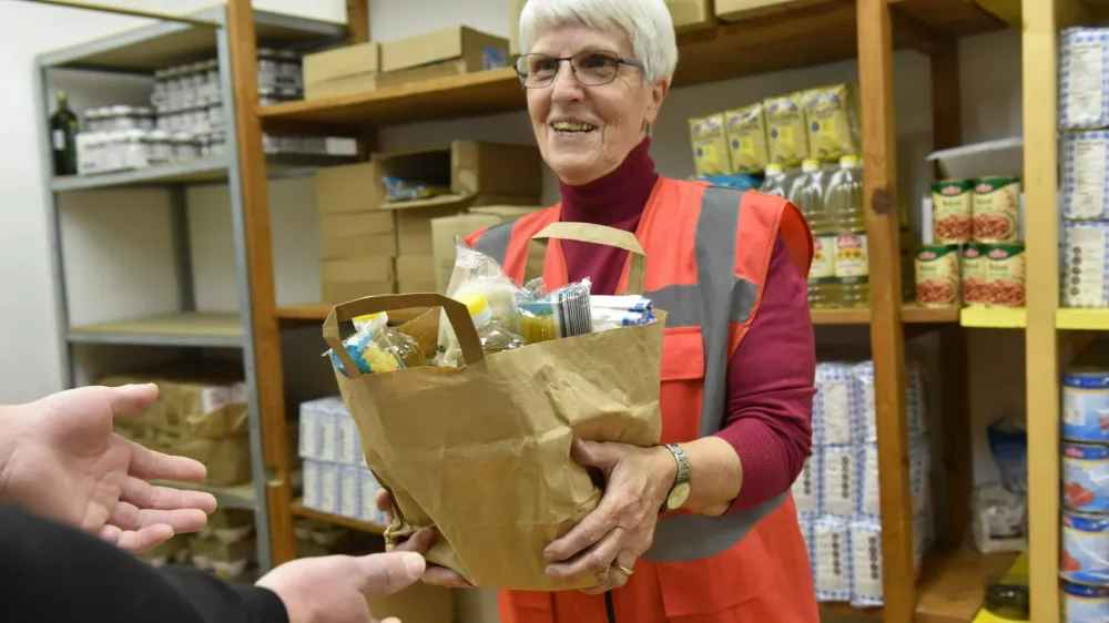Pomoč Karitas v hrani / Foto: Arhiv Karitas