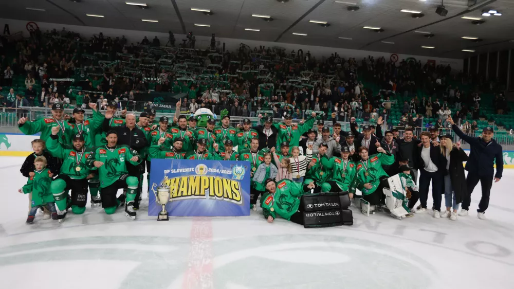 25.4.2025 Finale DP Hokej na ledu Olimpija: JeseniceFOTO: Nik Erik Neubauer