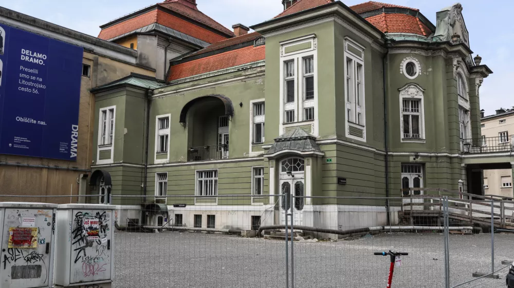 - 22.04.2025. - SNG Drama Ljubljana, prenova.//FOTO: Bojan Velikonja