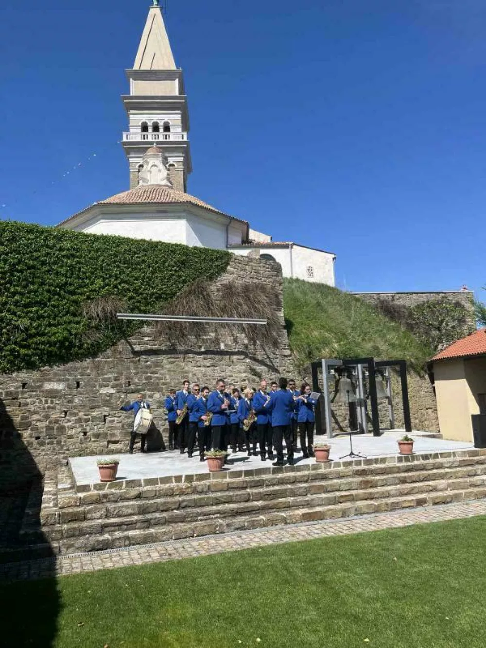 Koncert pihalnega orkestra Kras iz Doberdoba. Foto Tina Kresnik 