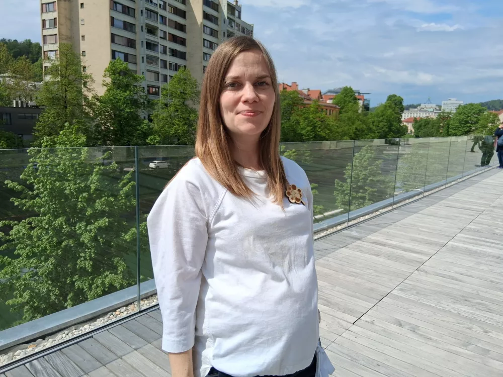 Katja Sre&scaron;, predsednica Ekologi brez meja / Foto: Katja Petrovec
