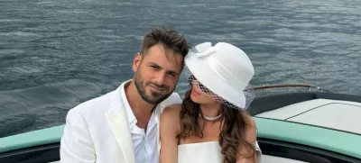 Stjepan Hauser objavil kar nekaj romantičnih fotografij s svojo partnerico Marijo Vesso. F instagram Stjepana Hauserja