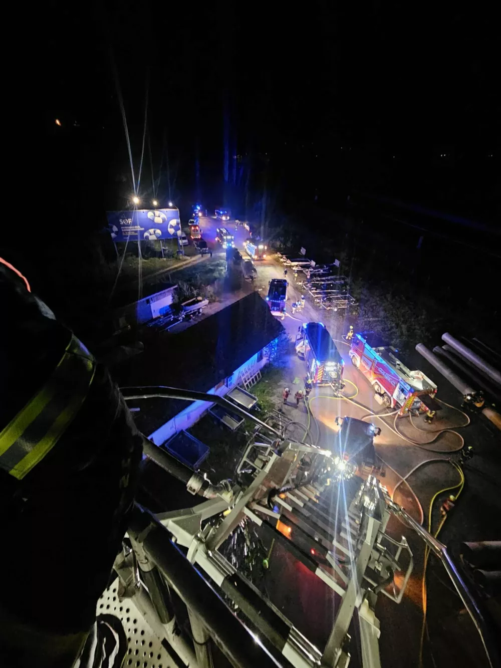 požar, Vrhnika, Tojnica 