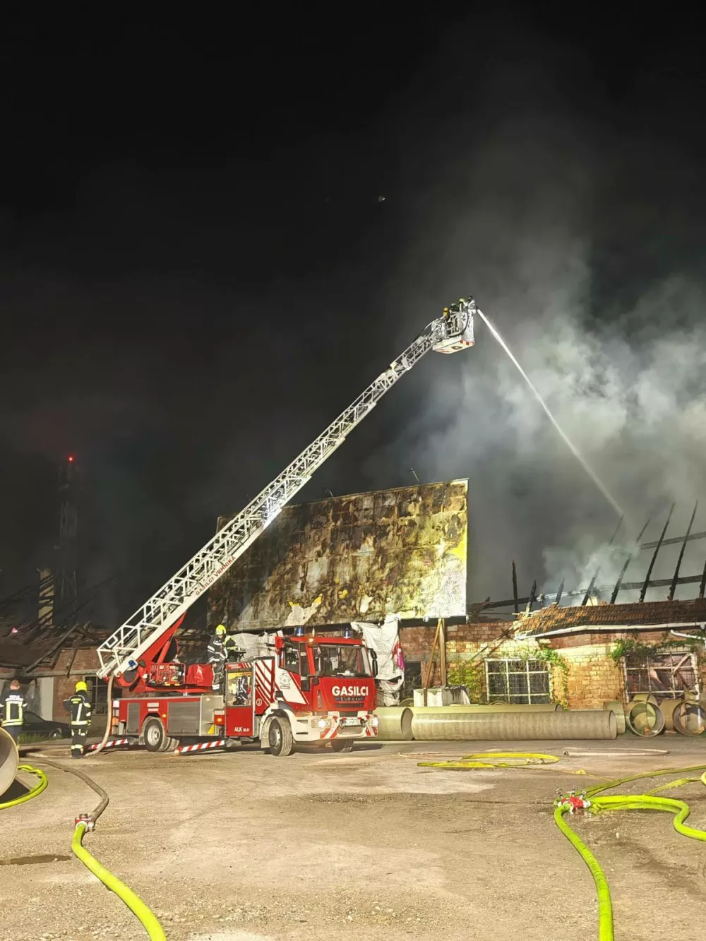 požar, Vrhnika, Tojnica 