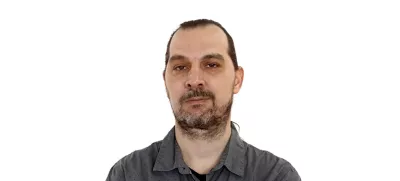 Gregor ButalaZA ONLINE - Redakcija Dnevnik 2024 - portreti za komentarje in kolumne - kolumnisti - komentatorji – novinarji - portret //FOTO: Luka Cjuha