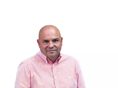 - 17.10.2022 - Dr. Stefano Lusa, slovensko-italijanski zgodovinar, novinar in publicist, dnevnikov kolumnist//FOTO: Tomaž Skale