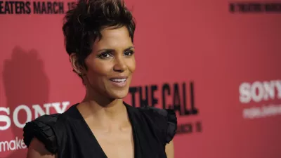Halle Berry, a cast member in "The Call," poses at the world premiere of the film at the Arclight Hollywood on Tuesday, March 5, 2013 in Los Angeles. (Photo by Chris Pizzello/Invision/AP)