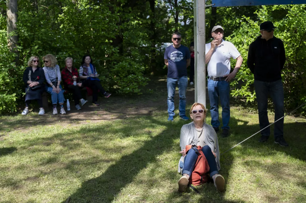 Prvi maj01.05.2025 Praznovanje 1. maja, praznika dela na Rožniku - tradicionalna prvomajska proslavaFOTO: Nik Erik Neubauer