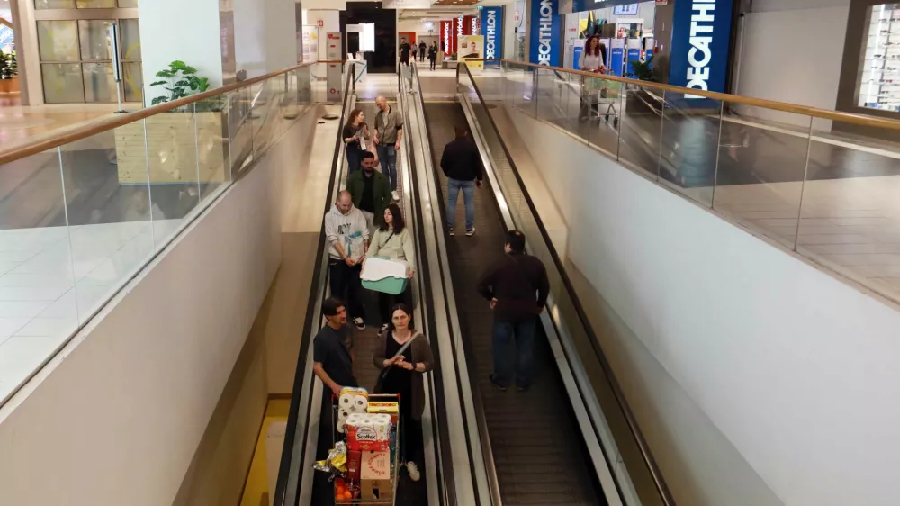 07.04.2025 - Gorica, reportaža, nakupovanjenakupovalni ceter Tiare, VilleseFoto: Tomaž Skale 