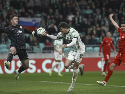 Marko Brest28.11.2024 - nogomet - stadion Stožice - Olimpija - Larne konferenčna ligaFOTO: LUKA CJUHA