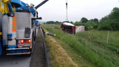 nesreča avtocesta tovornjak