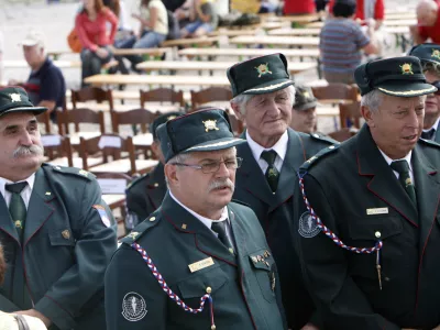 veterani - Cerje - slovesnost slovenskih veteranskih in domoljubnih organizacij ob mednarodnem dnevu miru///FOTO: Tomaž SkaleOPOMBA: ZA OBJAVO V ČASOPISU DNEVNIK