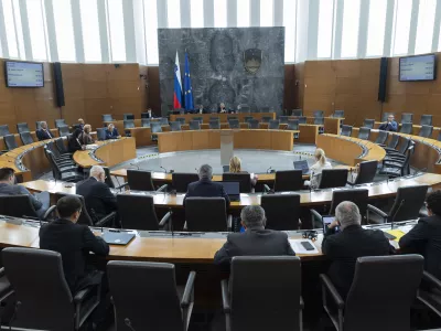 Ljubljana, DZ.Zadnji dan delno zaprte redne seje DZ.