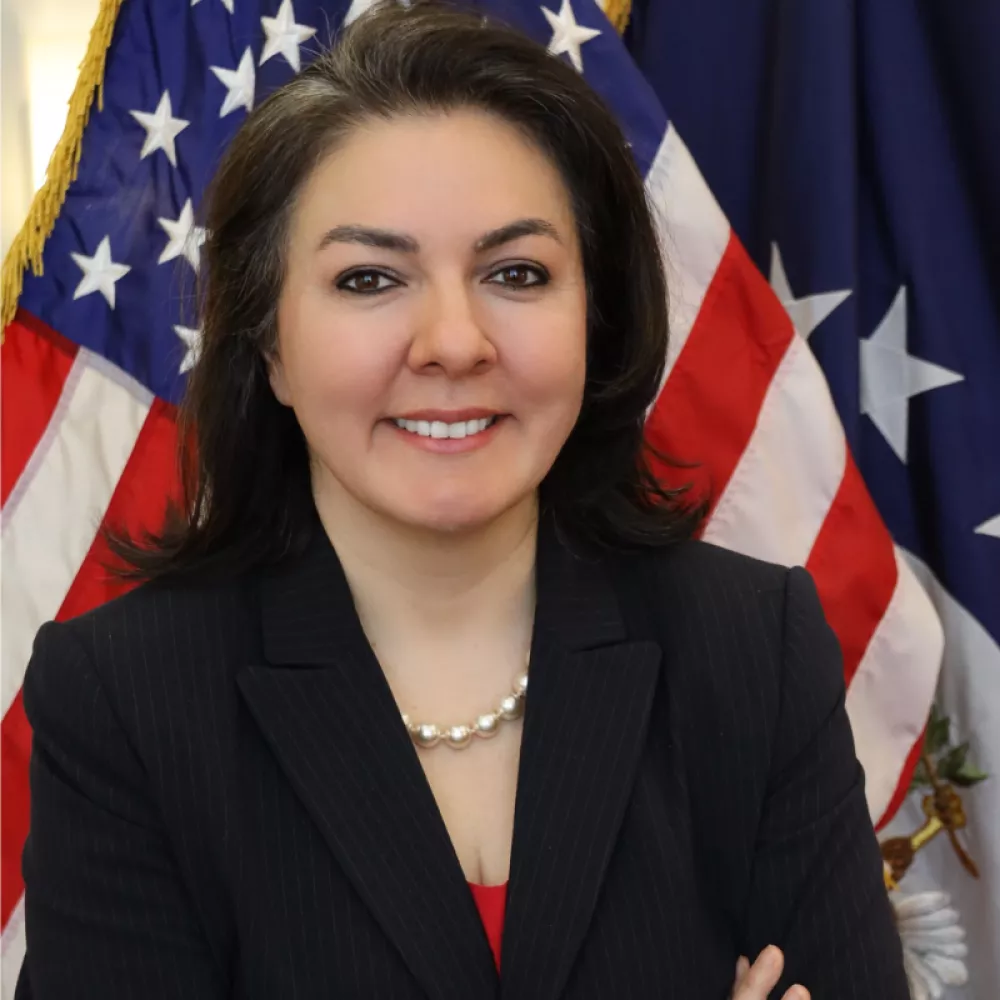 Melania Arreaga, odpravnica poslov na ameri&scaron;kem veleposlani&scaron;tvu v Ljubljani. Foto: veleposlani&scaron;tvo ZDA