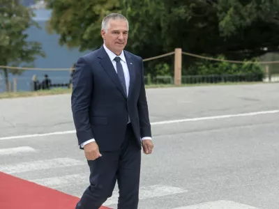 Marko Lotrič- 28.08.2023 - Strate&scaron;ki forum Bled //FOTO: Jaka Gasar