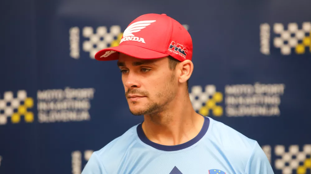 - Tim Gajser, MXGP,- 19.09.2024. - Tiskovna konferenca slovenske reprezentance za Pokal narodov v motokrosu.//FOTO. Bojan Velikonja