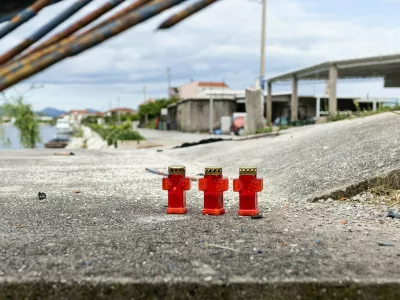 08.05.2025., Pogradina, Slivno - Automobilom sletili u Malu Neretvu. Troje mrtvih. Photo: Denis Kapetanovic/PIXSELL