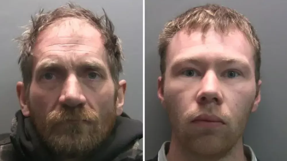 Daniel Graham in Adam Carruthers sta kriva, je odločila porota. Foto: Policija v Northumbrii