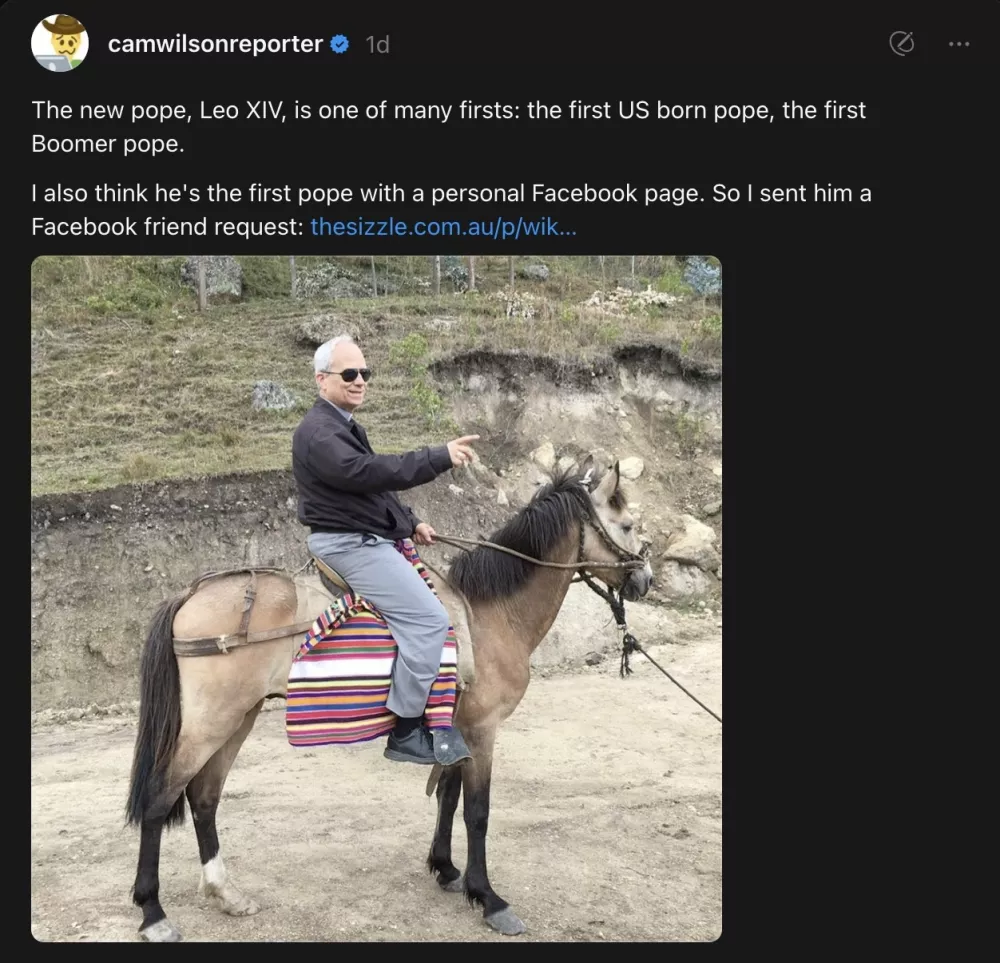 Robert Prevost na poniju