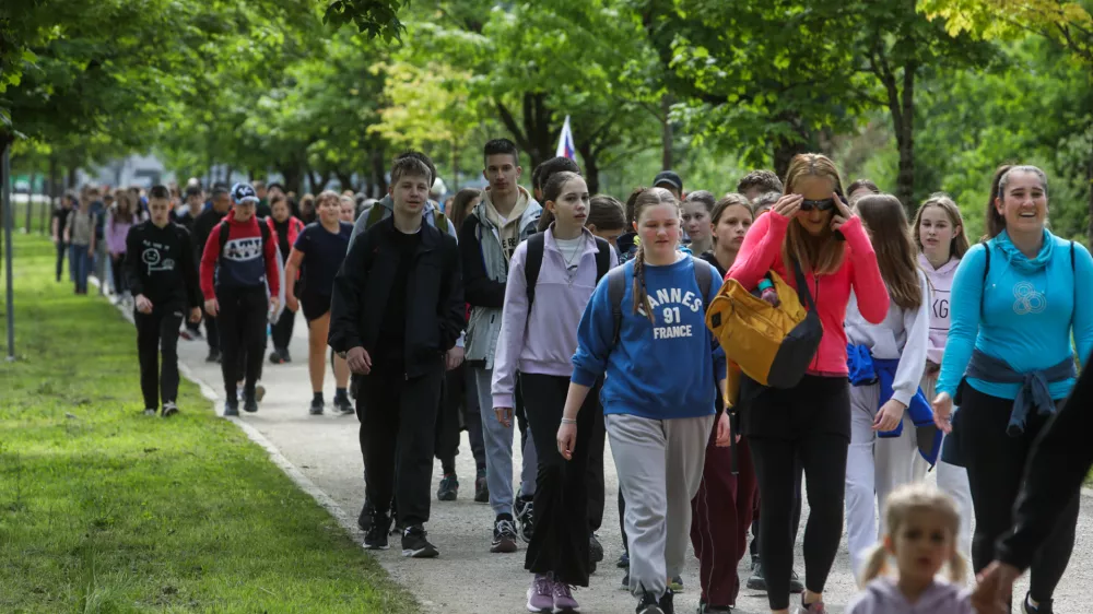 - 10.05.2025. Pot ob žici. Foto: Bojan Velikonja 