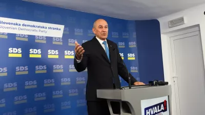 - 11.05.2025. Referendum 2025, Janez Jan&scaron;a, SDS, izjava. Foto: Bojan Velikonja i