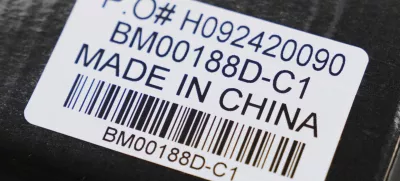 FILE - Made in China labels are shown on products in Carmel, Ind. on April 9, 2025. (AP Photo/Michael Conroy, File)