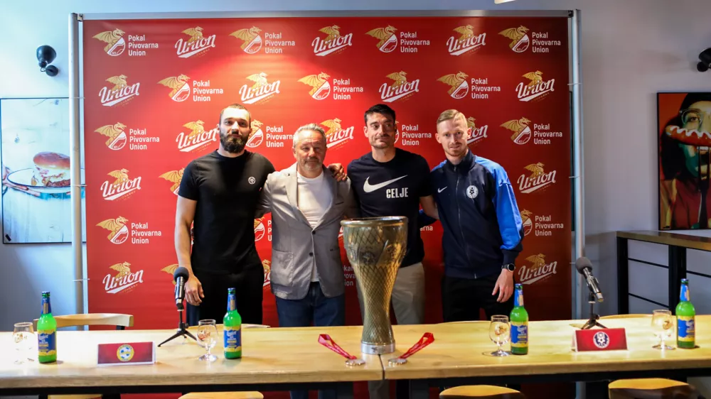 12.05.2025. - Tiskovna konferenca pred finalom pokala Union v nogometu. Foto: Bojan Velikonja 