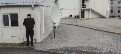 - 03.11.2022 – Orehek pri Postojni - delavsko naselje za turške delavce, ki gradijo drugi tir železniške proge med Koprom in Divačo – turški delavci //FOTO: Jaka Gasar