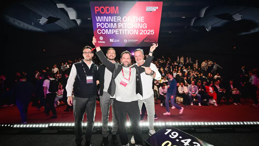 Podim konferenca, zmagovalci, startup, infrared.city