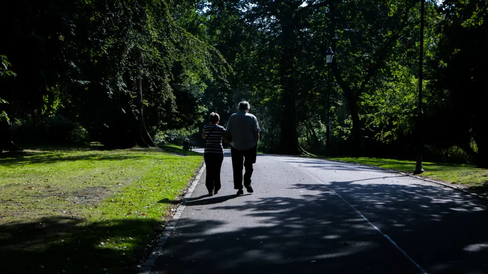 Na NIJZ prebivalcem svetujejo temeljito pregledovanje telesa po vrnitvi iz narave, v Zdravstvenem domu Ljubljana pa odstranjevanje morebitnih prisesanih klopov s pinceto, ki jo uporabijo doma. Fotografija je simbolična. Foto: Bojan Velikonja