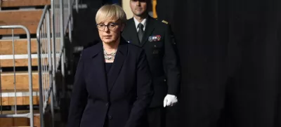 Nataša Pirc Musar25.4.2025 Proslava - Dan boja proti okupatorju - TržičFOTO: Nik Erik Neubauer