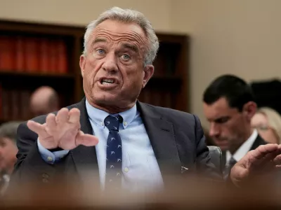 U.S. Health and Human Services (HHS) Secretary Robert F. Kennedy Jr. testifies before a House Appropriations Labor, Health and Human Services, Education, and Related Agencies Subcommittee hearing on the Department of Health and Human Services budget, on Capitol Hill in Washington, D.C., U.S., May 14, 2025. REUTERS/Ken Cedeno