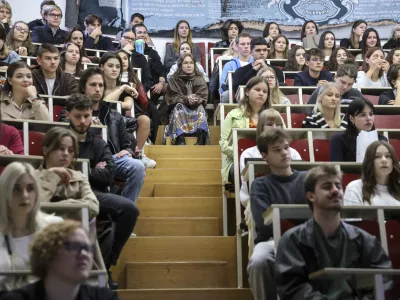 - 01.10.2024 - 1. &scaron;olski dan za &scaron;tudente - Bruci - Filozofska fakulteta v Ljubljani//FOTO: Jaka Gasar