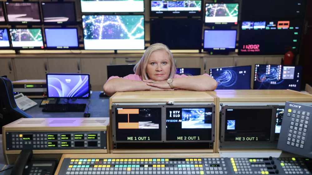 - 13.05.2025 - generalna direktorica RTV Natalija Gor&scaron;ak//FOTO: Jaka GasarOPOMBA: ZA OBJEKTIV - INTERVJU