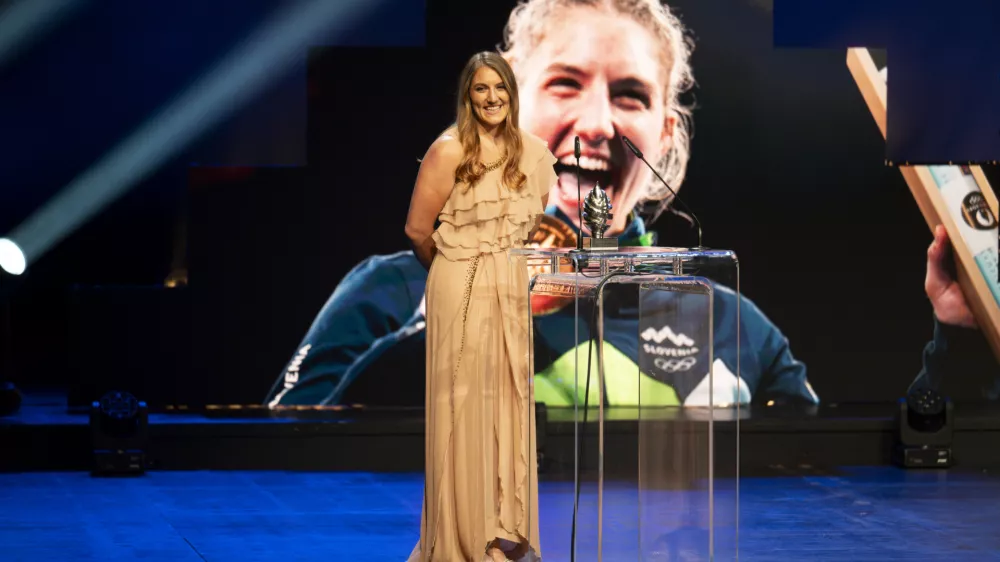 Andreja Le&scaron;ki11.12.2024 Prireditev &scaron;portnik leta, Cankarjev dom. FOTO: Nik Erik Neubauer