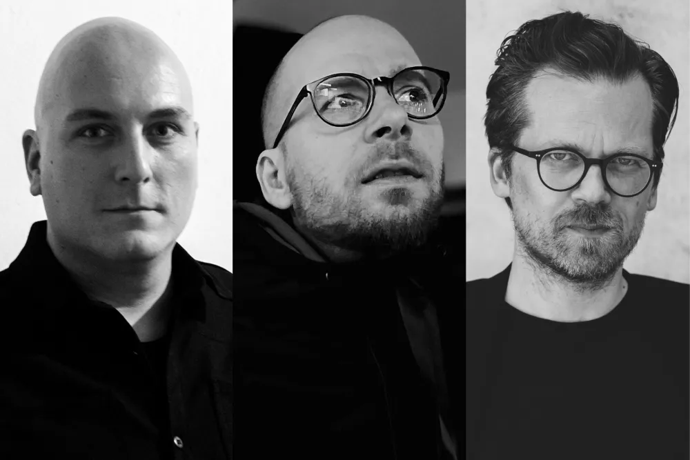 Multiin&scaron;trumentalist Bo&scaron;tjan Gombač, tolkalec Bojan&nbsp;Krhlanko in pianist Sa&scaron;o Vollmaier so za jubilejno edicijo festivala pripravili projekt TIBIA SONORA. F arhiv Jazz Cerkno