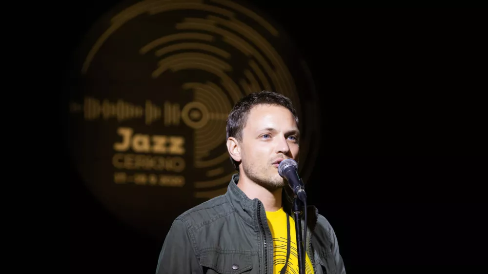 Simon Kenda, programski vodja festivala Jazz Cerkno Foto:&nbsp;Nada Žgank