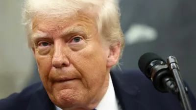 U.S. President Donald Trump holds a law enforcement event in the Oval Office of the White House in Washington, D.C., May 19, 2025. REUTERS/Kevin Lamarque