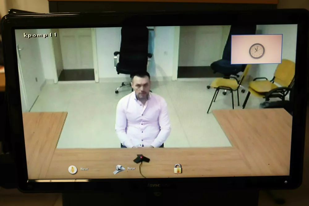 15.01.2025 - sodi&scaron;če, obtoženi Dino Muzaferović Cezar, osumljen umora na BrduFoto: Tomaž Skale