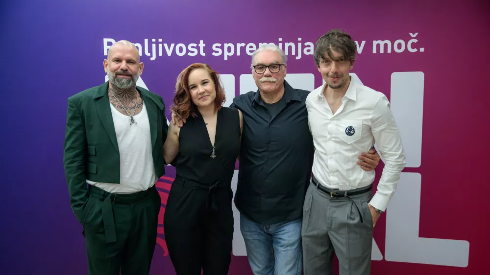 Verdev, Kobal, Bagola na konferenci / Foto: Sandi Fiser